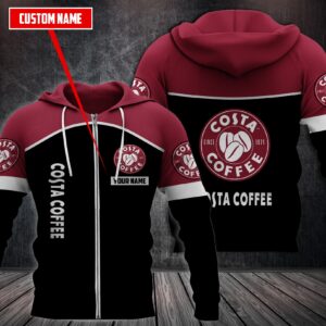 Personalized Costa Coffee 3D Hoodie