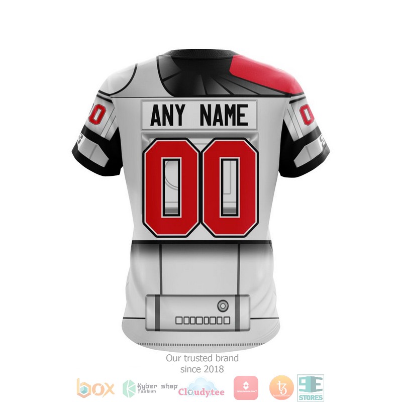 Personalized Detroit Red Wings Nhl Star Wars Custom 3D Shirt Personalized Detroit Red Wings Nhl Star Wars Custom 3D Shirt