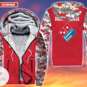 Personalized Domino’S Pizza Fleece Hoodie