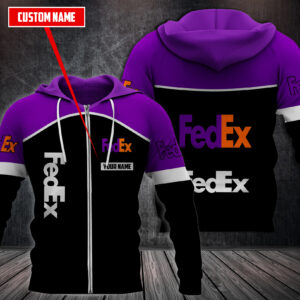 Personalized Fedex Ground Fleece Hoodie