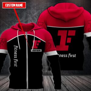 Personalized Fitness First 3D Hoodie