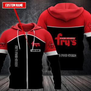 Personalized Fry’S Food Stores Fleece Hoodie