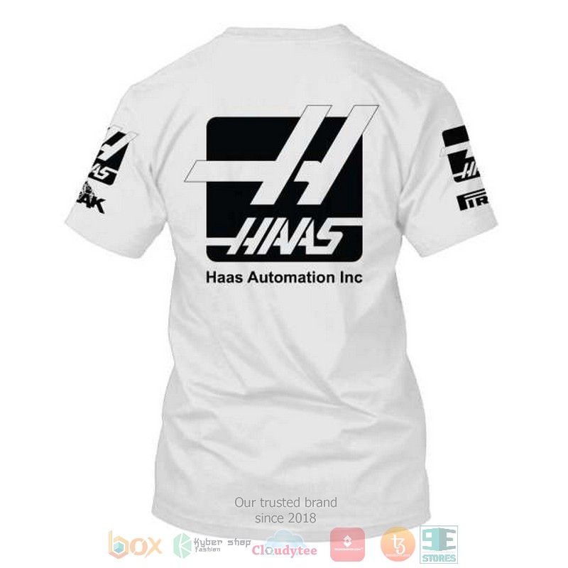 Personalized Haas Automation Inc F1 Team Custom 3D Shirt Personalized Haas Automation Inc F1 Team Custom 3D Shirt