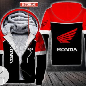Personalized Honda Fleece Hoodie