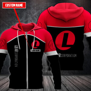Personalized Lear Corporation 3D Fleece Hoodie