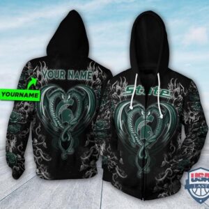 Personalized Michigan State Spartans Dragon Ncaa 3D Hoodie T-Shirt
