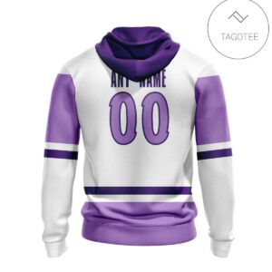 Personalized Minnesota Wild Fight Cancer Hoodie