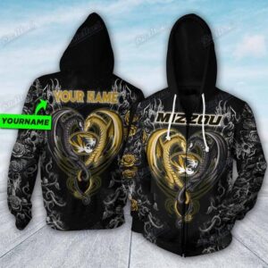 Personalized Missouri Tigers Dragon Ncaa 3D Hoodie T-Shirt