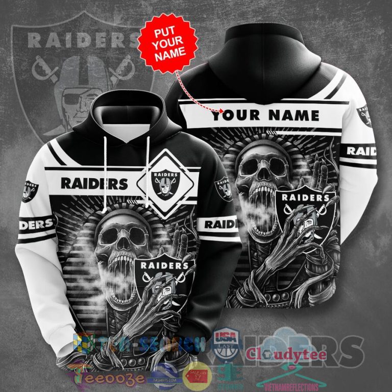 Personalized-Name-Nfl-Las-Vegas-Raiders-Skull-Hoodie-3D-2