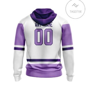 Personalized New York Islanders Fight Cancer Hoodie