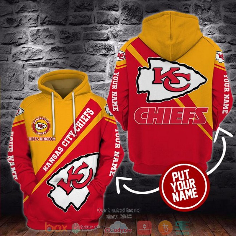 Personalized Nfl Kansas City Chiefs Chief Kingdom Custom 3D Hoodie Personalized Nfl Kansas City Chiefs Chief Kingdom Custom 3D Hoodie