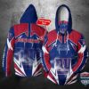 Personalized Nfl New York Giants Lightning Gaiter 3D Hoodie