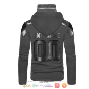 Personalized Nfl Seattle Seahawks Dark Grey Custom 3D Hoodie Mask