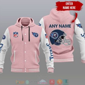 Personalized Nfl Titans Tennessee Titans Baseball Hoodie Jacket