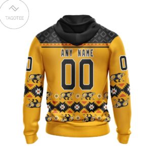 Personalized Nhl Boston Bruins Native American Pattern Hoodie