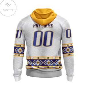 Personalized Nhl Buffalo Sabres Native American Pattern Hoodie