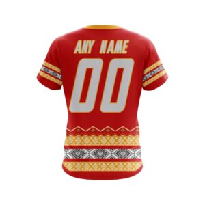 Personalized Nhl Calgary Flames Native American 3D Shirt