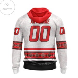 Personalized Nhl Carolina Hurricanes Native American Pattern Hoodie