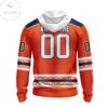Personalized Nhl Edmonton Oilers Native American Pattern Hoodie