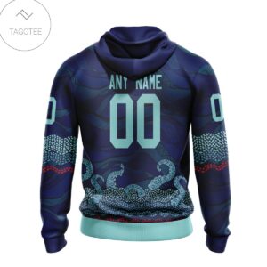 Personalized Nhl Seattle Kraken Native American Pattern Hoodie