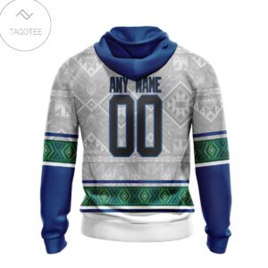 Personalized Nhl Vancouver Canucks Native American Pattern Hoodie