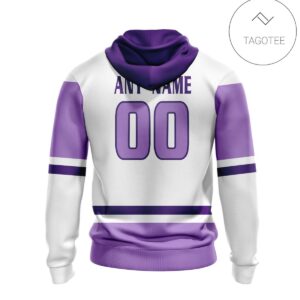 Personalized Ottawa Senators Fight Cancer Hoodie