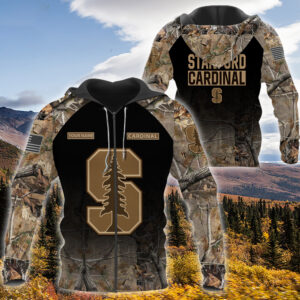 Personalized Stanford Cardinal Hunting Camo Custom 3D Shirt