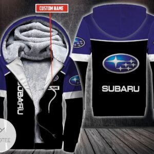 Personalized Subaru Fleece Hoodie
