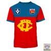 Personalized Throwback 1980 Fitzroy Lions Vintage Home Jerseys 3D Hoodie T-Shirt