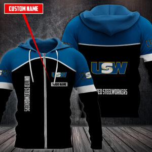 Personalized United Steelworkers Fleece Hoodie