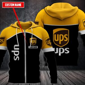 Personalized Ups Fleece Hoodie