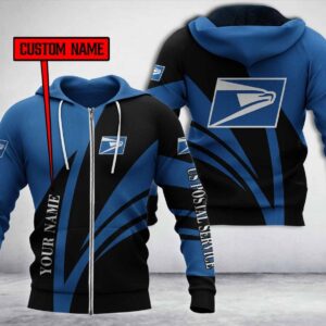 Personalized Us Postal Service 3D Hoodie
