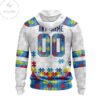 Personalized Vancouver Canucks Autism Awareness Hoodie