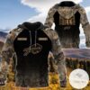 Personalized Your Name Hunting Camo Style Buffalo Bills Full Print Hoodie