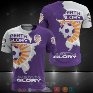 Perth Glory Fc 3D Hoodie