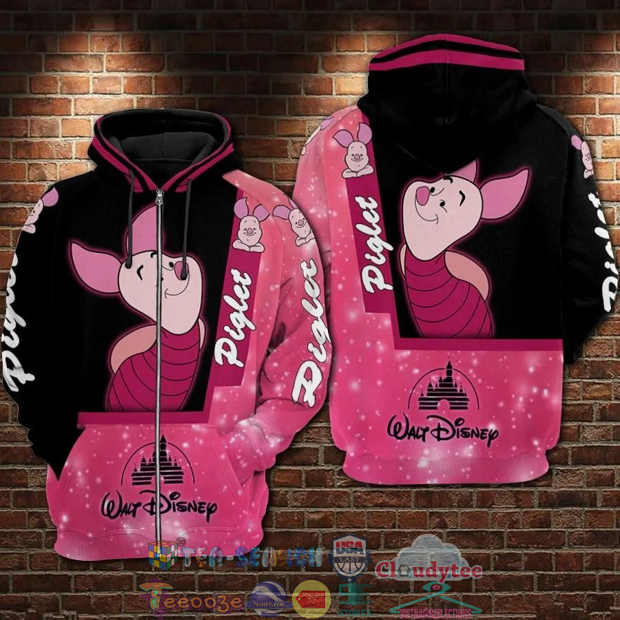 Piglet Winnie The Pooh Walt Disney 3D Hoodie Piglet Winnie The Pooh Walt Disney 3D Hoodie