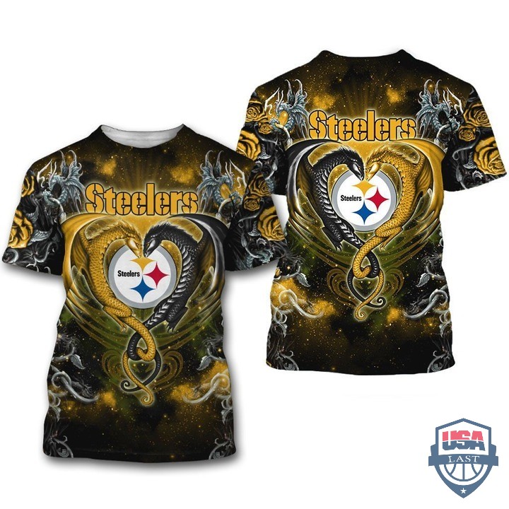 Pittsburgh Steelers Dragon Nfl 3D Hoodie T-Shirt Pittsburgh Steelers Dragon Nfl 3D Hoodie T-Shirt