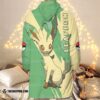 Pokemon Leafeon Fleece Hoodie Blanket