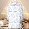 Pokemon Snom Fleece Hoodie Blanket