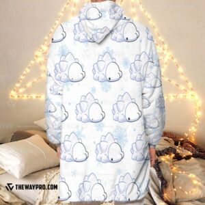 Pokemon Snom Fleece Hoodie Blanket
