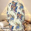 Pokemon Zacian Zamazenta Fleece Hoodie Blanket