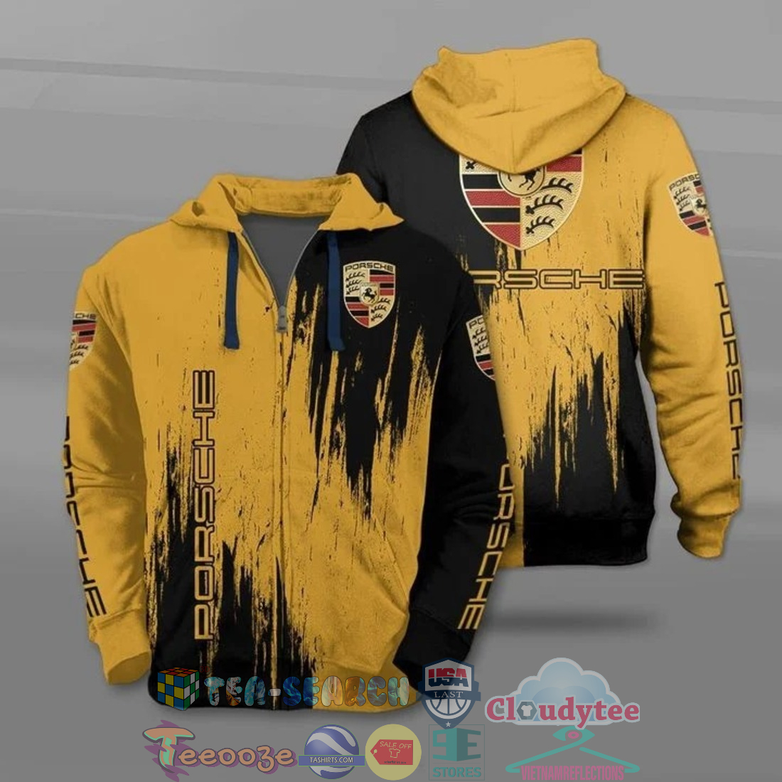 Porsche Ver 4 All Over Printed T-Shirt Hoodie Porsche Ver 4 All Over Printed T-Shirt Hoodie