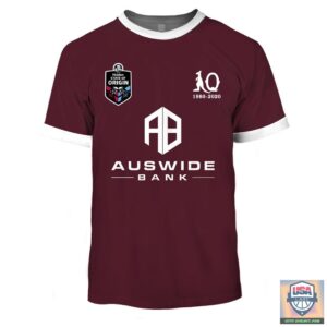 Qld Maroons Origin Series 2020 Custom Hoodie Home Jersey Shirt