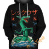 Rayquaza Pokemon Hoodie 3D