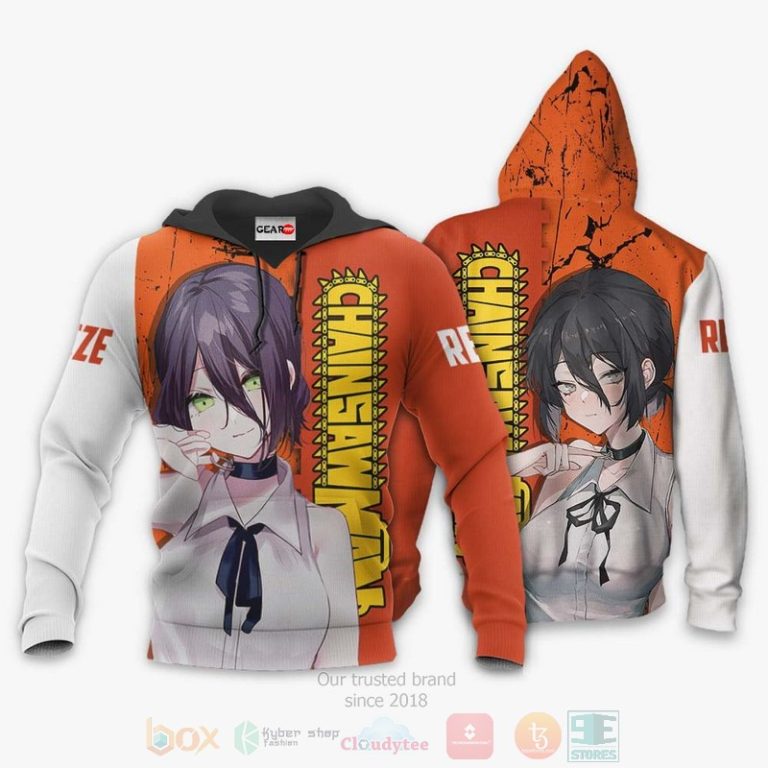 Reze-Custom-Chainsaw-Man-Anime-3D-Hoodie-Bomber-Jacket-3