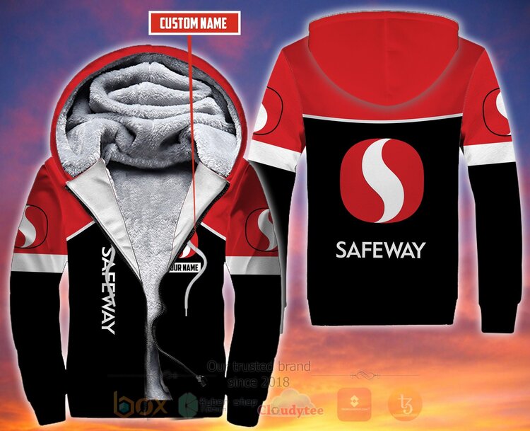 Safeway Inc. Personalized Fleece 3D Hoodie Safeway Inc. Personalized Fleece 3D Hoodie