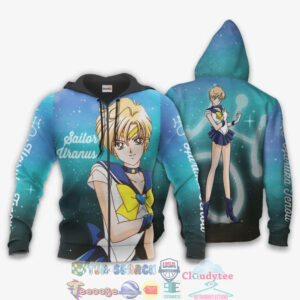 Sailor Uranus Haruka Tenou Sailor Moon 3D Hoodie