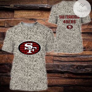 San Francisco 49Ers Plaid Flannel All Over Print Hoodie