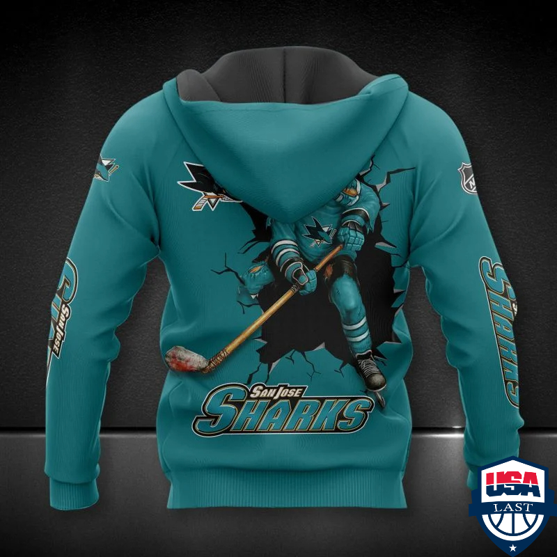 San Jose Sharks Nhl Ver 4 All Over Printed Hoodie San Jose Sharks Nhl Ver 4 All Over Printed Hoodie