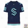 Seattle Kraken Nhl Personalized 3D Hoodie Home Jersey